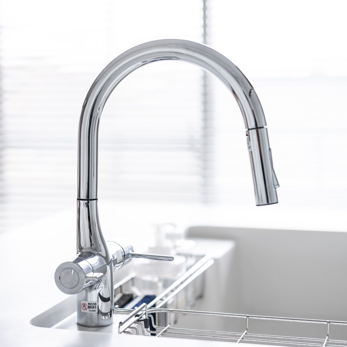 Stainless Steel Faucet Another example of the types of faucets that BR's repairs or installs
